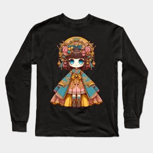 Geisha Doll Long Sleeve T-Shirt